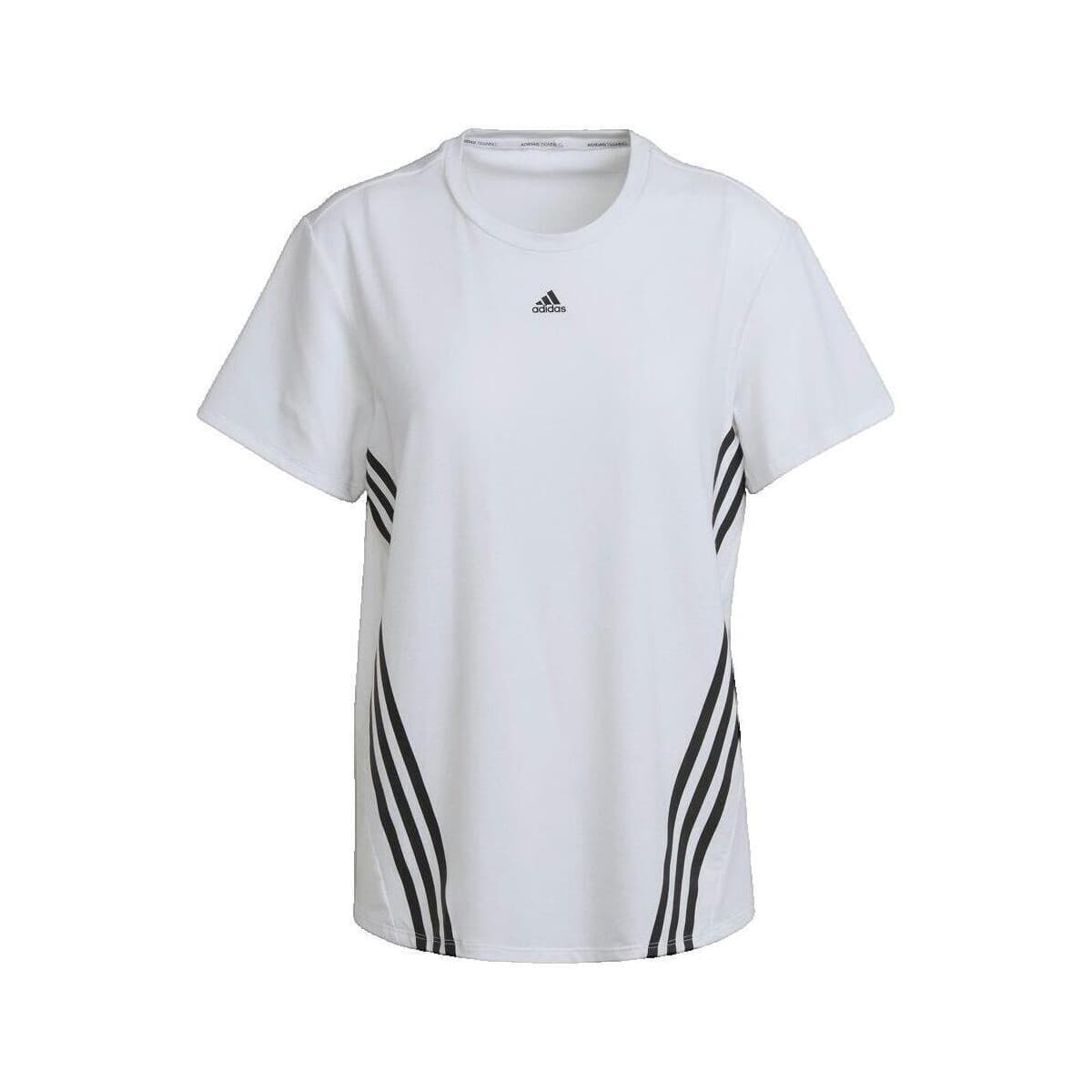 T-shirt με κοντά μανίκια adidas T-shirt Trainicons 3 bandes