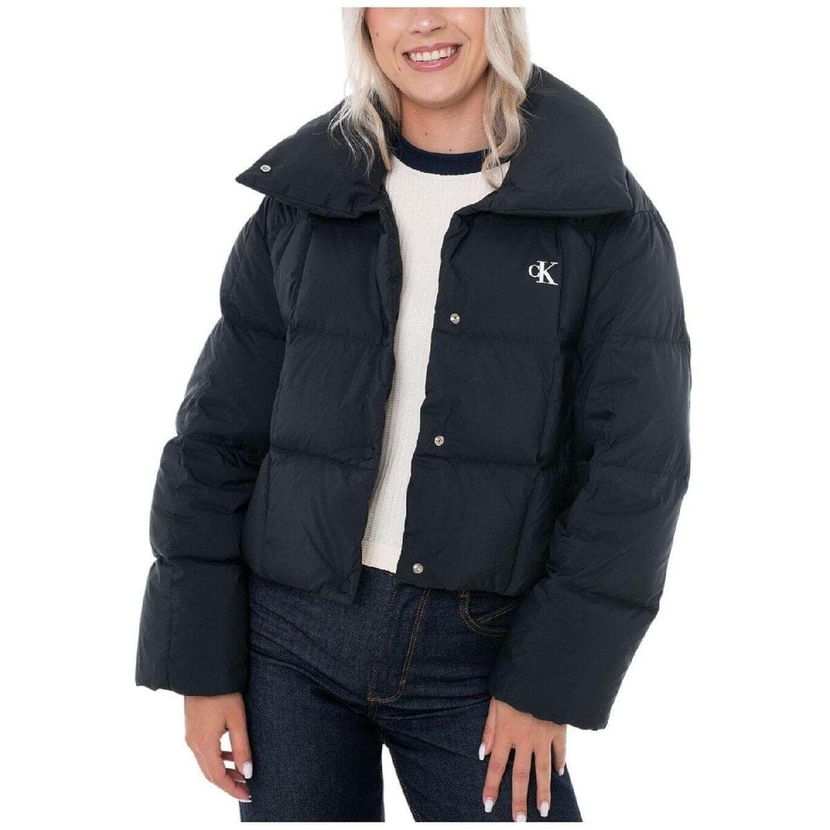 Χοντρό μπουφάν Calvin Klein Jeans LV044D521G UB1