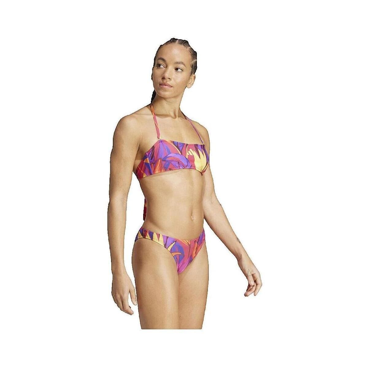 Μαγιό Μπικίνι adidas Maillot de bain 2 pièces x FARM Rio bandeau rose