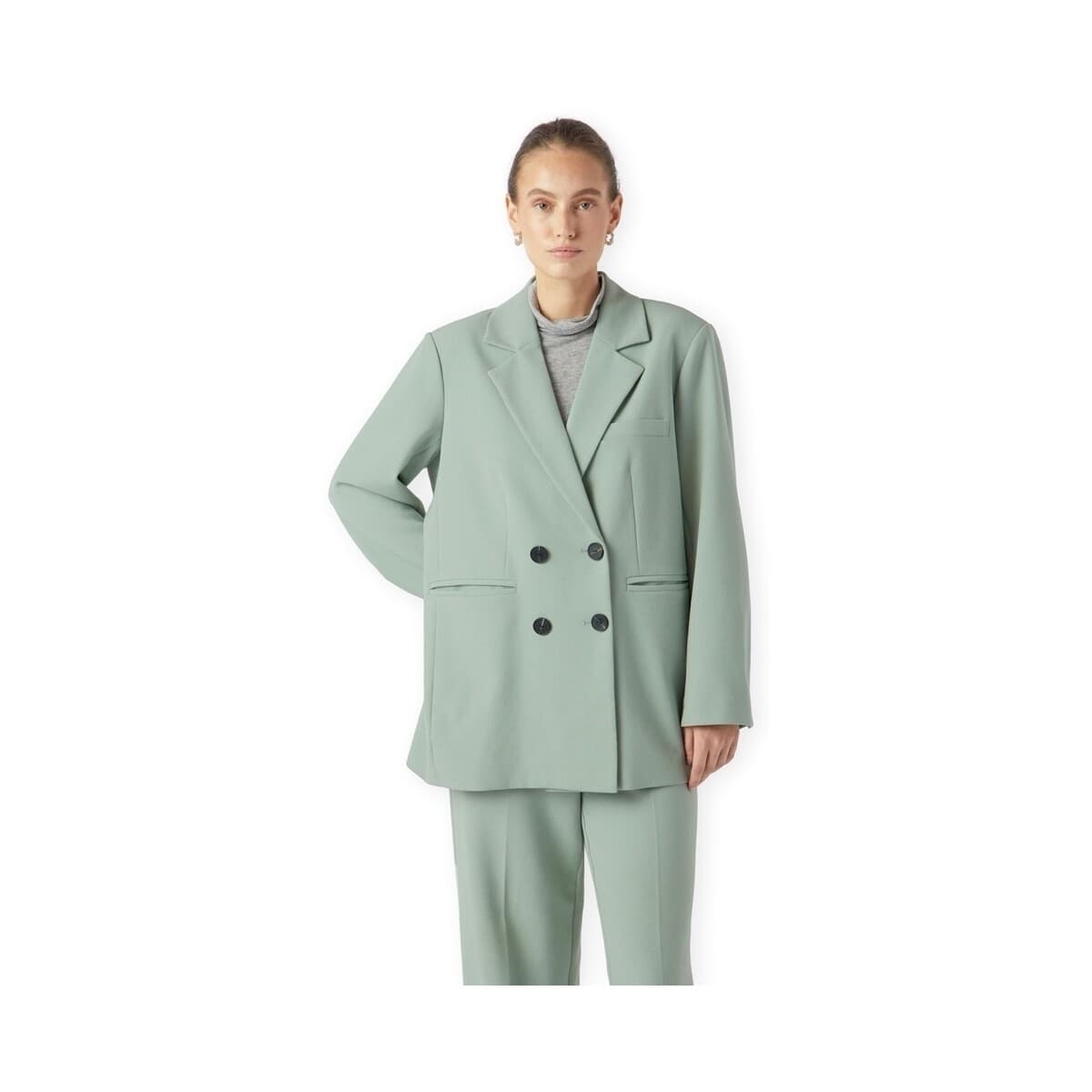 Κοστούμια Y.a.s YAS Noos Likka Oversized Blazer - Iceberg Green