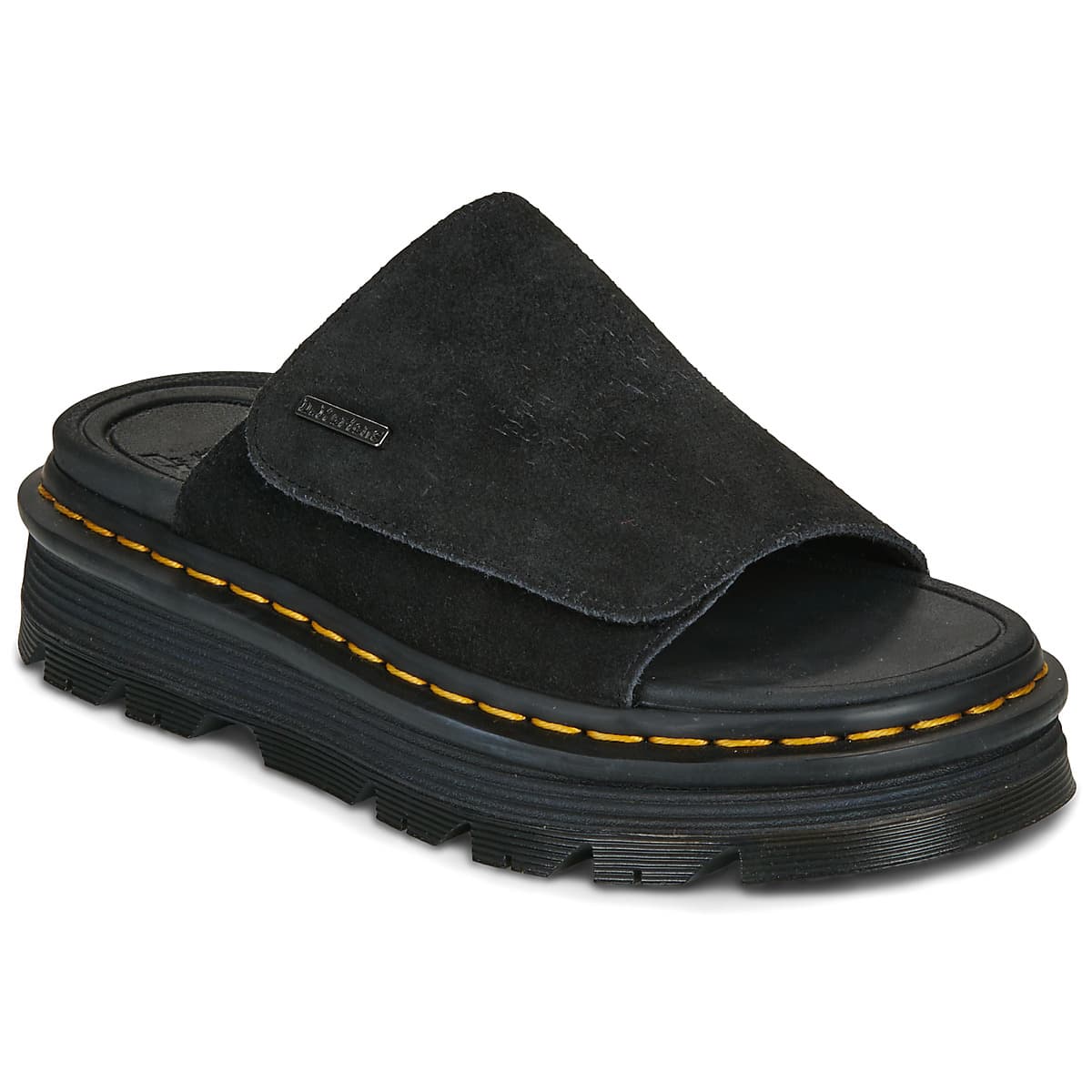 Mules Dr. Martens ZebZag Slide Black EH Suede