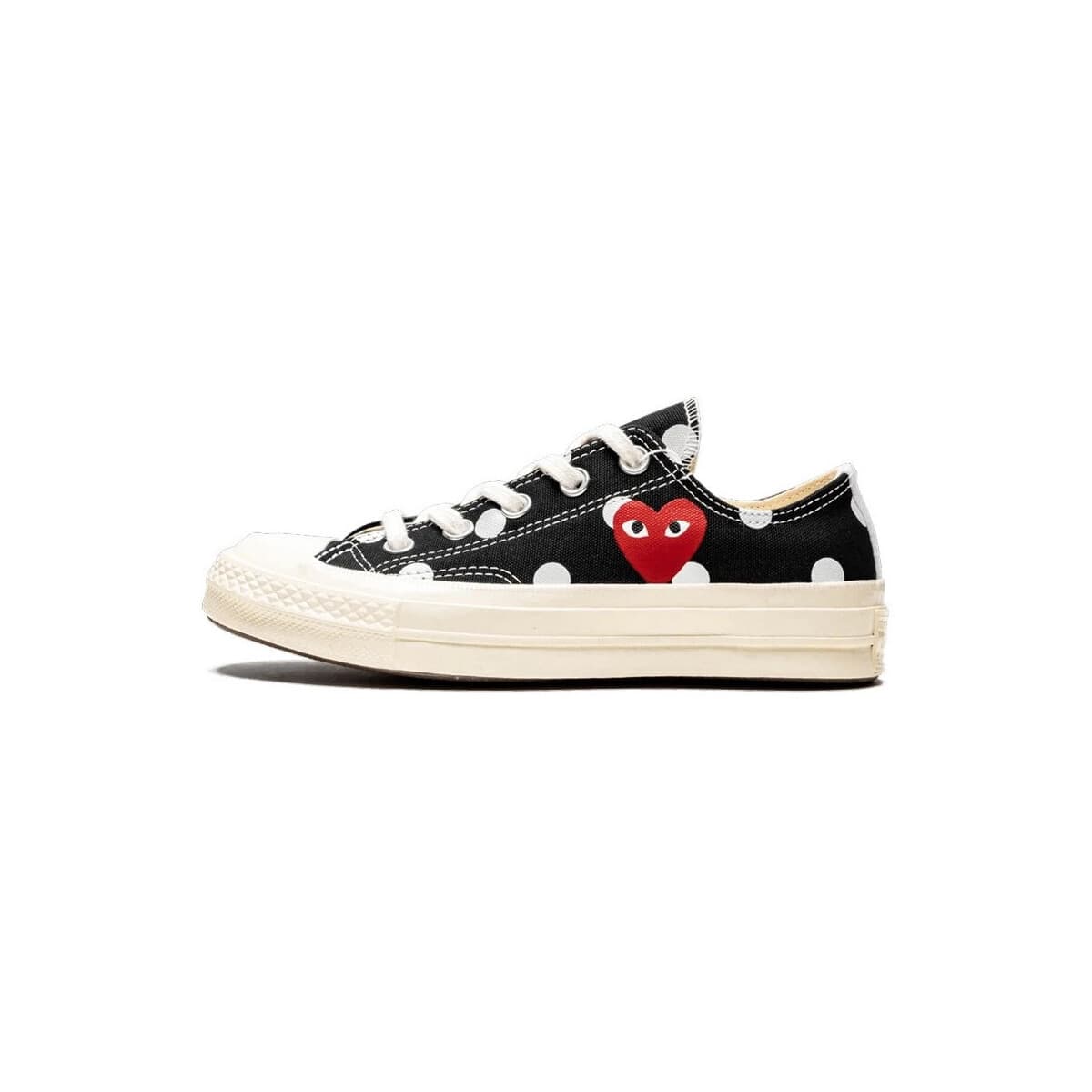 Xαμηλά Sneakers Comme Des Garcons Converse Low Noir à pois