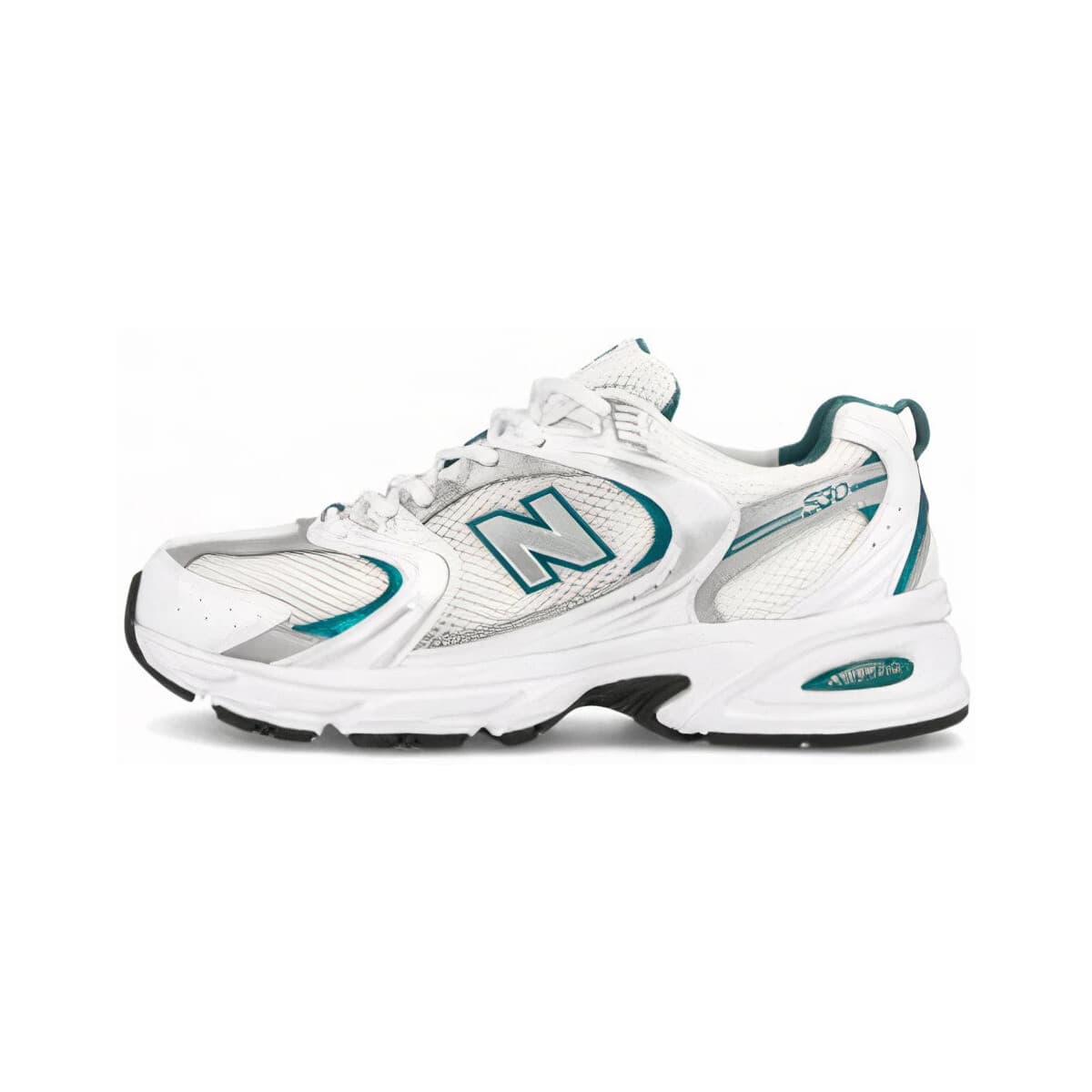 Xαμηλά Sneakers New Balance MR 530 White Silver Metallic Green