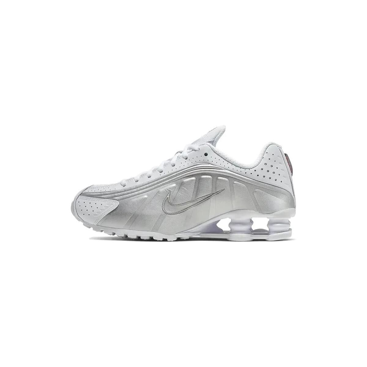Xαμηλά Sneakers Nike Shox R4 White Metallic Silver (2019/2024)