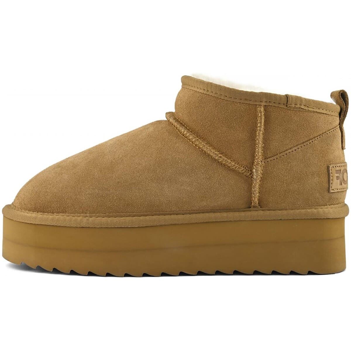 Μπότες για σκι Colors of California Platform Sheepskin Suede Boot