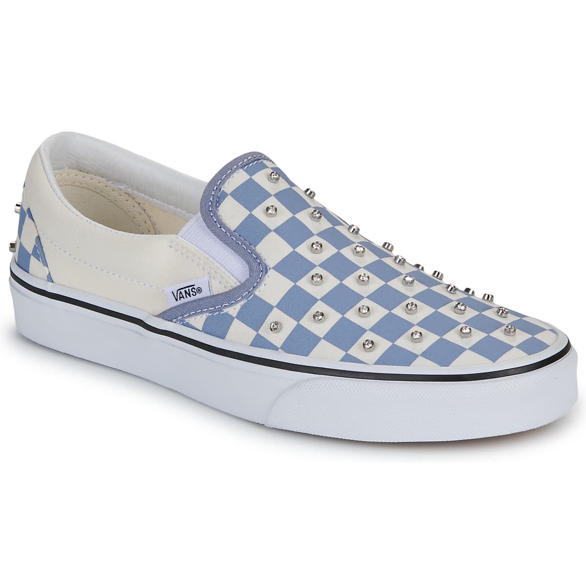 Slip on Vans Classic Slip-On RHINESTONE Glacial Slate