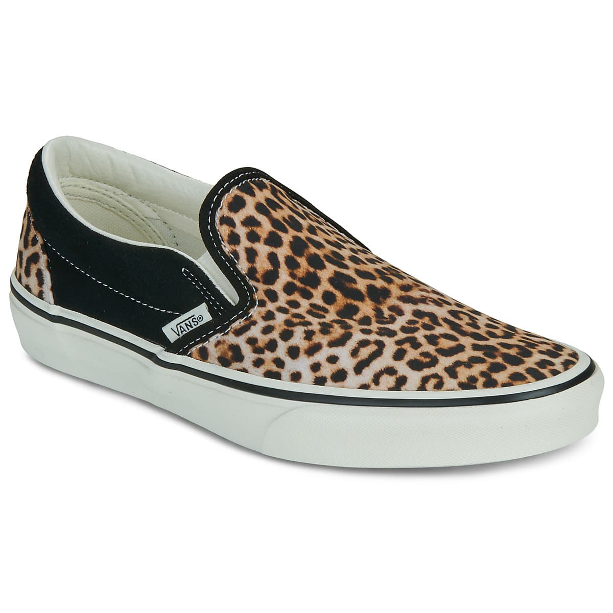 Slip on Vans Classic Slip-On BLACK/LEOPARD