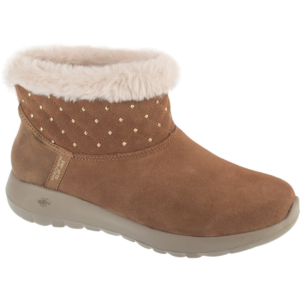 Μπότες για σκι Skechers Slip-Ins: On-The-Go Joy - Cozy Shimmer