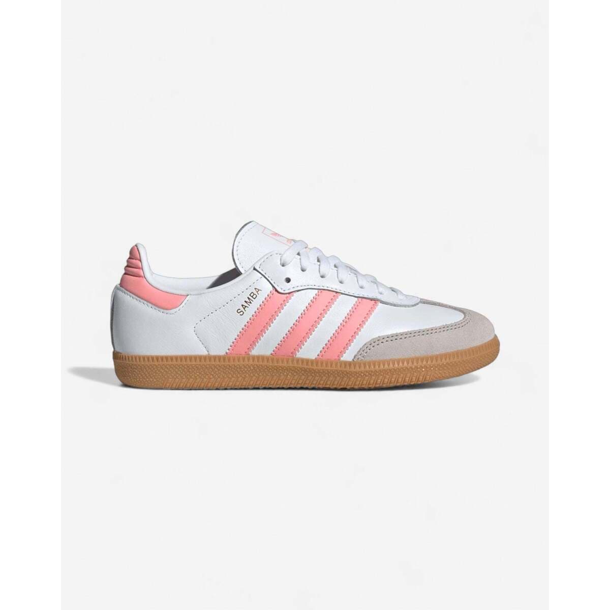 Xαμηλά Sneakers adidas SAMBA OG J Cloud White / Semi Pink Spark / Gum