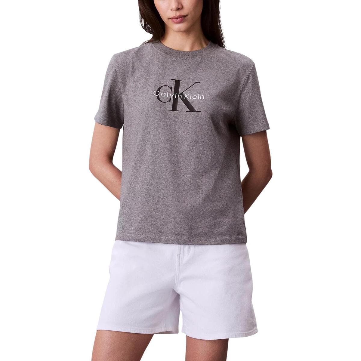 T-shirt με κοντά μανίκια Calvin Klein Jeans HERO SS CLASSIC MONO LV047B865G