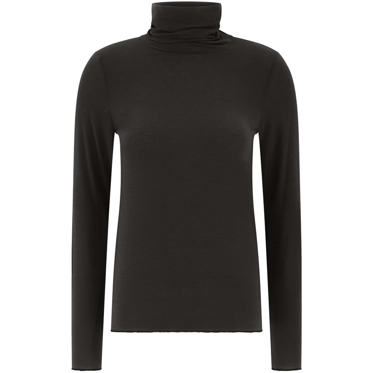 Μπλουζάκια με μακριά μανίκια Deha Cashmere Blend High Neck T-Shirt