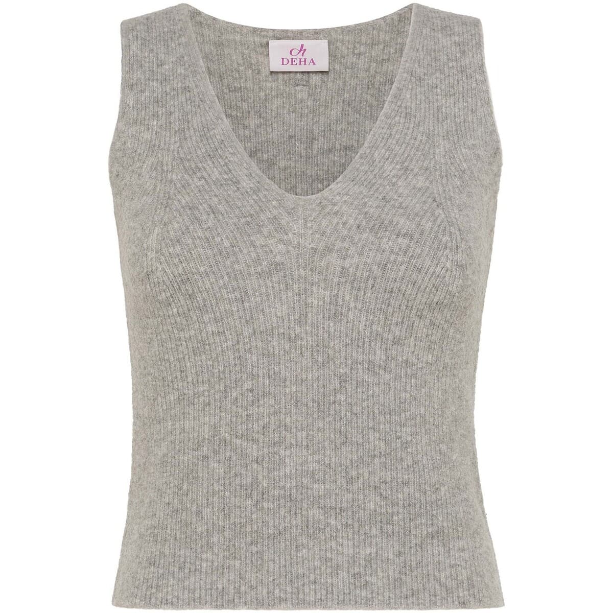 Αμάνικα/T-shirts χωρίς μανίκια Deha Lounge Knitted Top