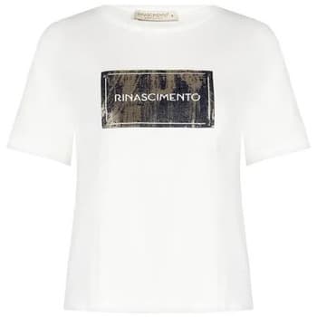 T-shirt με κοντά μανίκια Rinascimento CFC0125709003