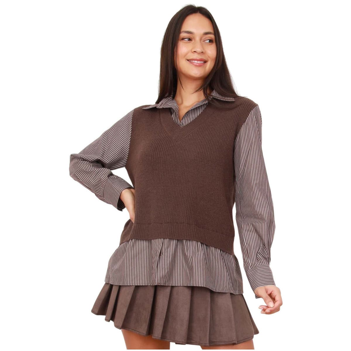 Κοντά Φορέματα La Modeuse 76887_P182105