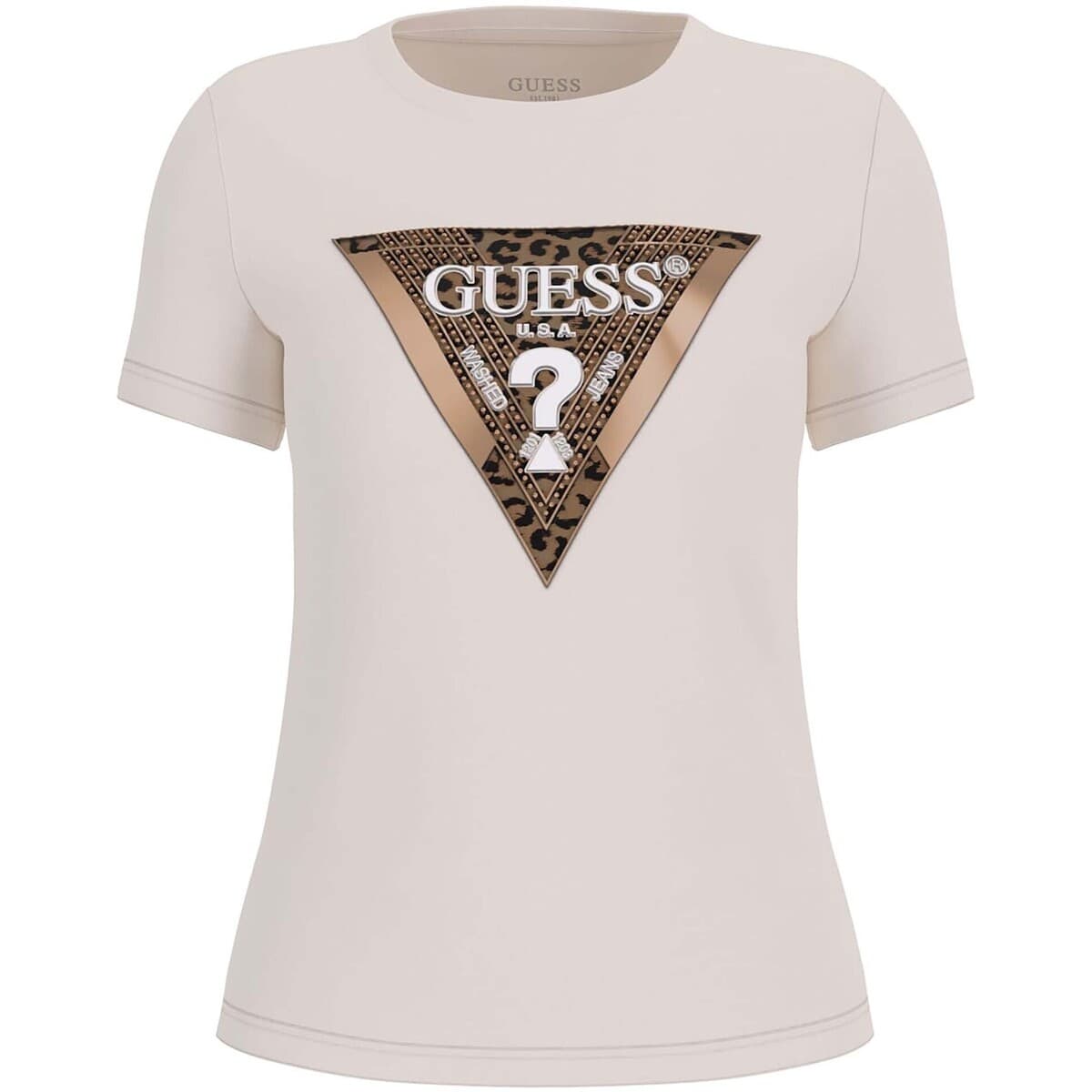 T-shirts & Polos Guess Ss Cn Leo Triangle Tee