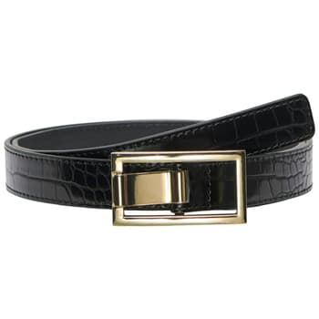 Ζώνη Only ONLASTA FAUX CROCO LEATHER BELT WOMEN