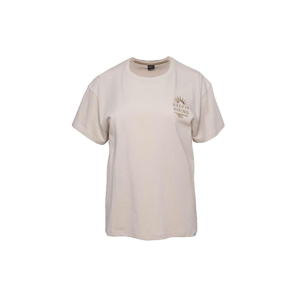 T-shirt με κοντά μανίκια Hi-Tec T-shirt coupe ample beige
