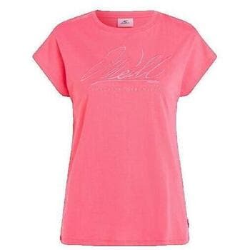 T-shirt με κοντά μανίκια O'neill T-shirt Signature Essentials Rose