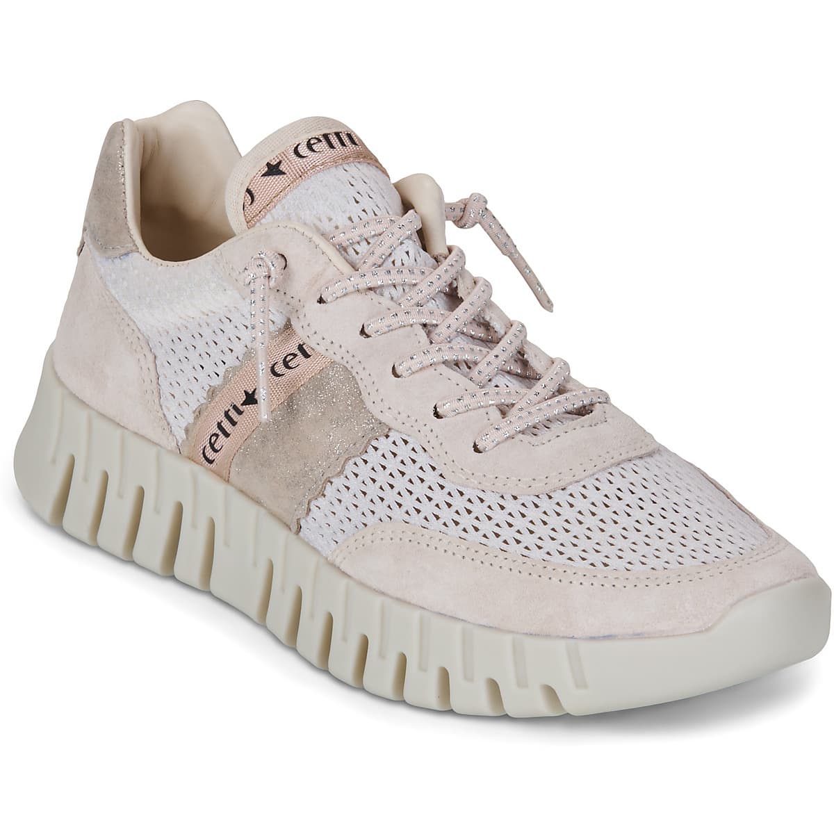 Xαμηλά Sneakers Cetti C-849-SRA-EXP-V26-ANTE-REJILLA-IVORY