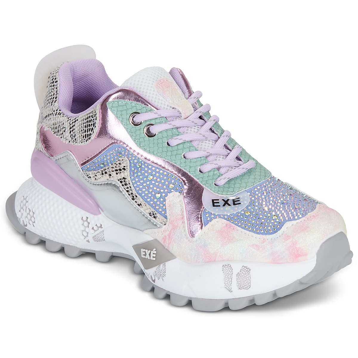 Xαμηλά Sneakers Exé Shoes D190608-13B-PU-PURPLE