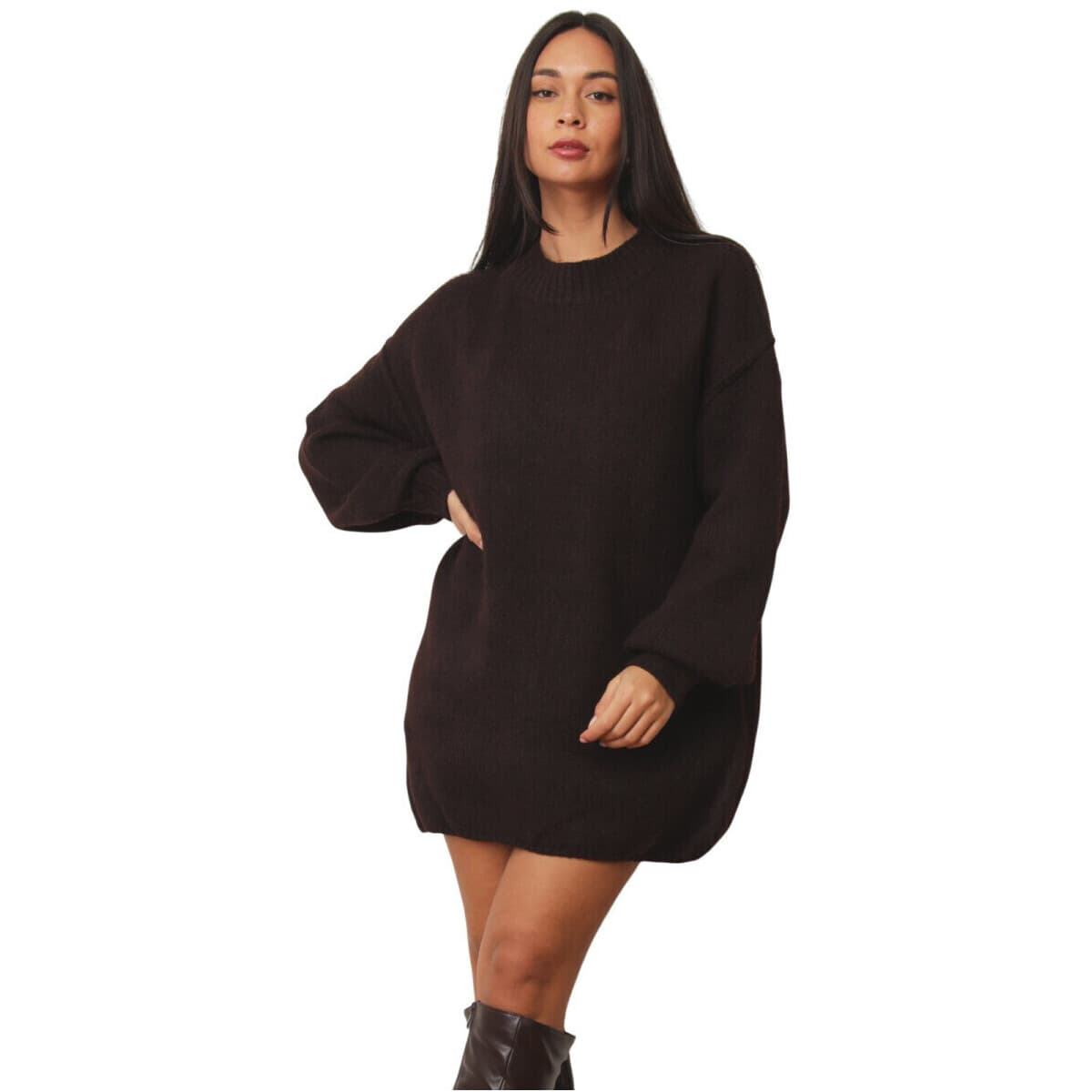 Κοντά Φορέματα La Modeuse 77194_P182861