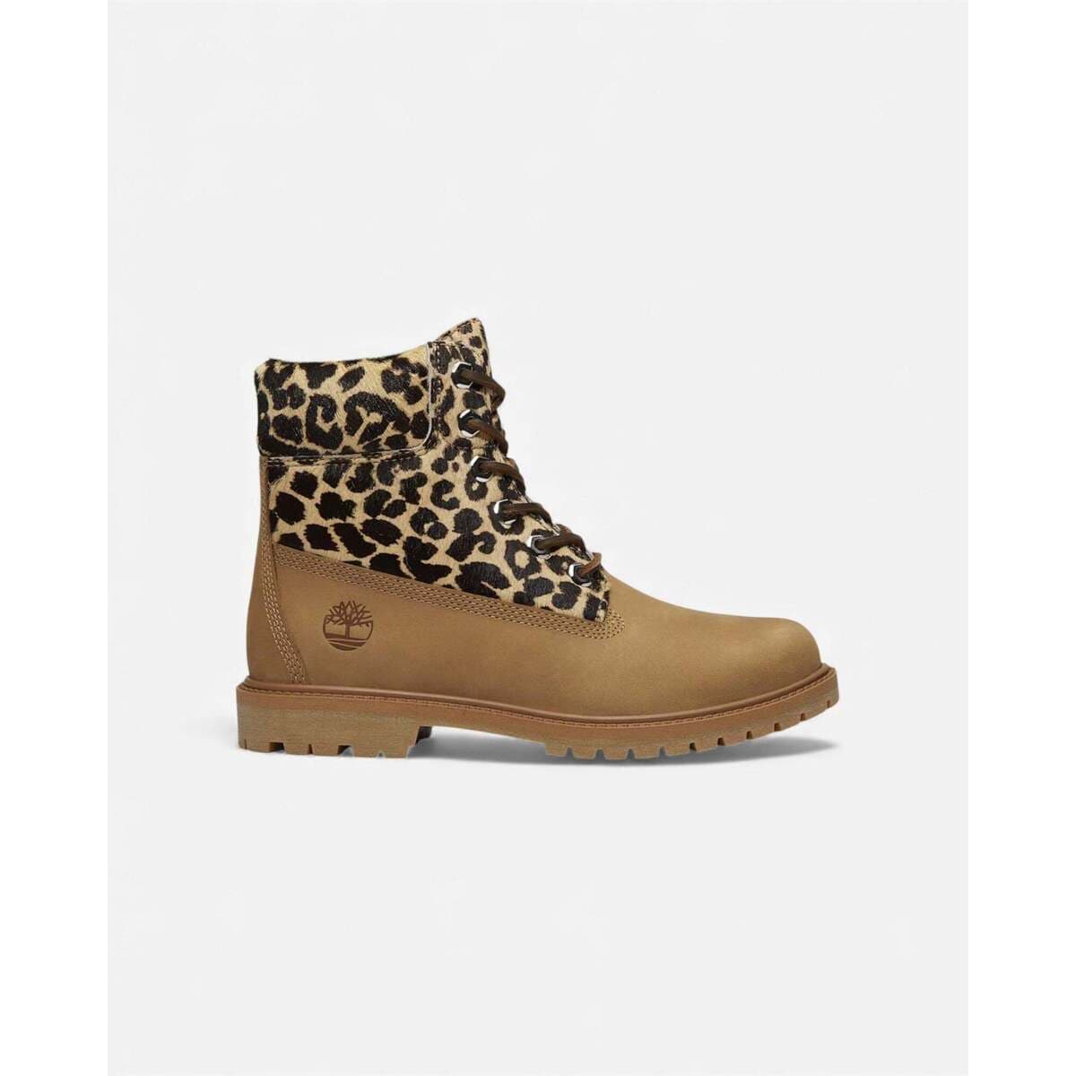 Μποτίνια Timberland Leopard 6-Inch Premium (Women's)