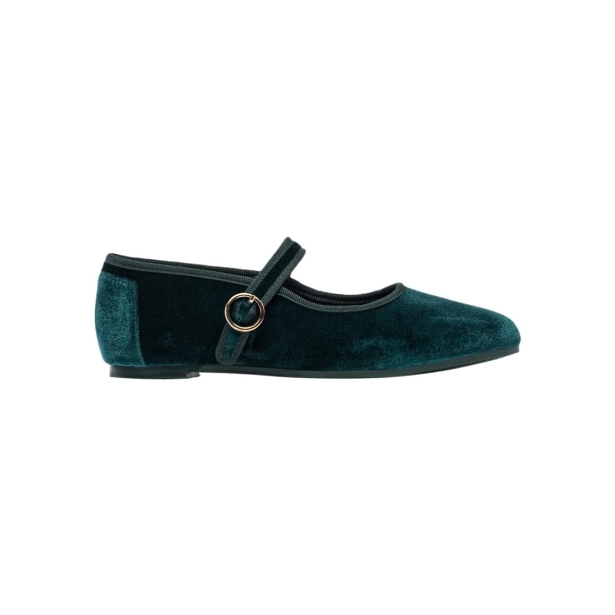 Μπαλαρίνες Paez Mary Jane W - Velvet Evergreen