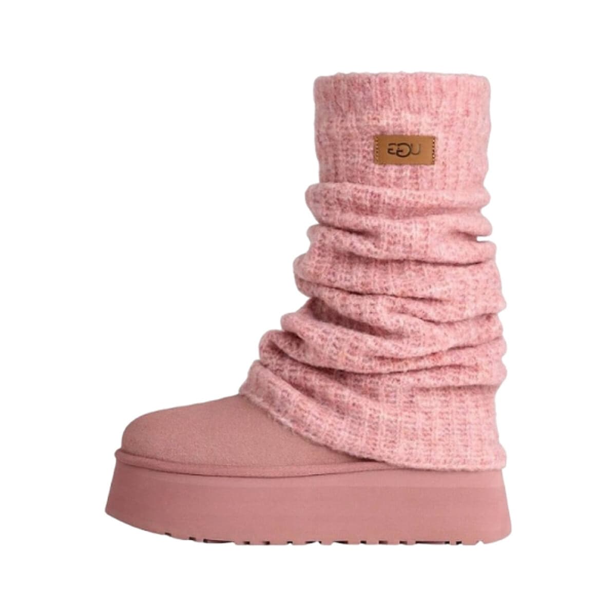 Μποτίνια UGG Classic Mini Dipper Legwarmer Boot Pink Dawn
