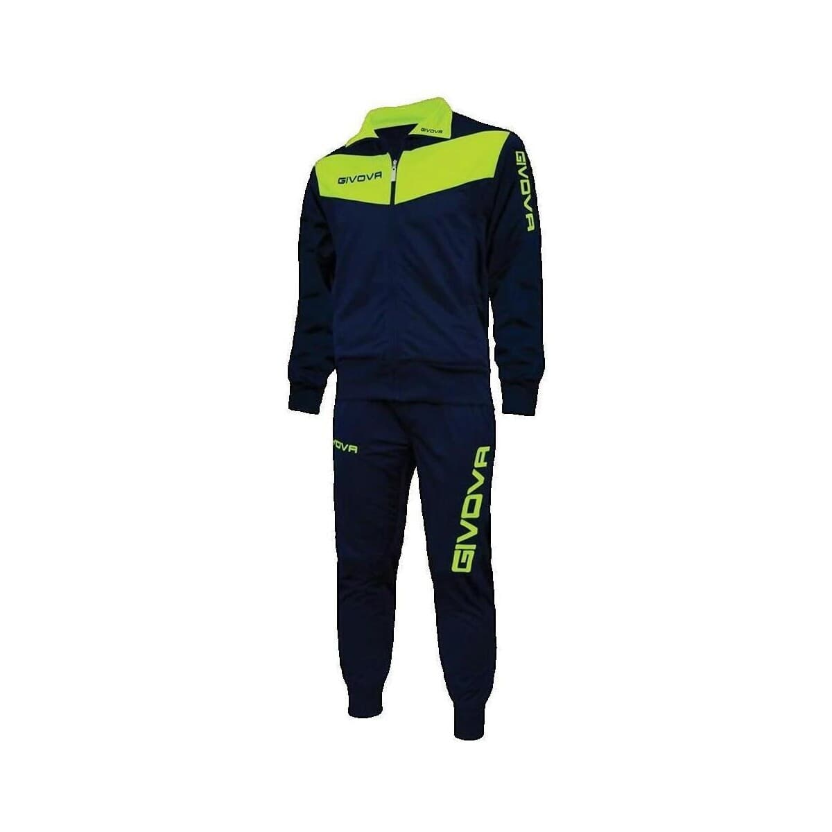 Σετ από φόρμες Givova Survêtement coupe ajustée bleu