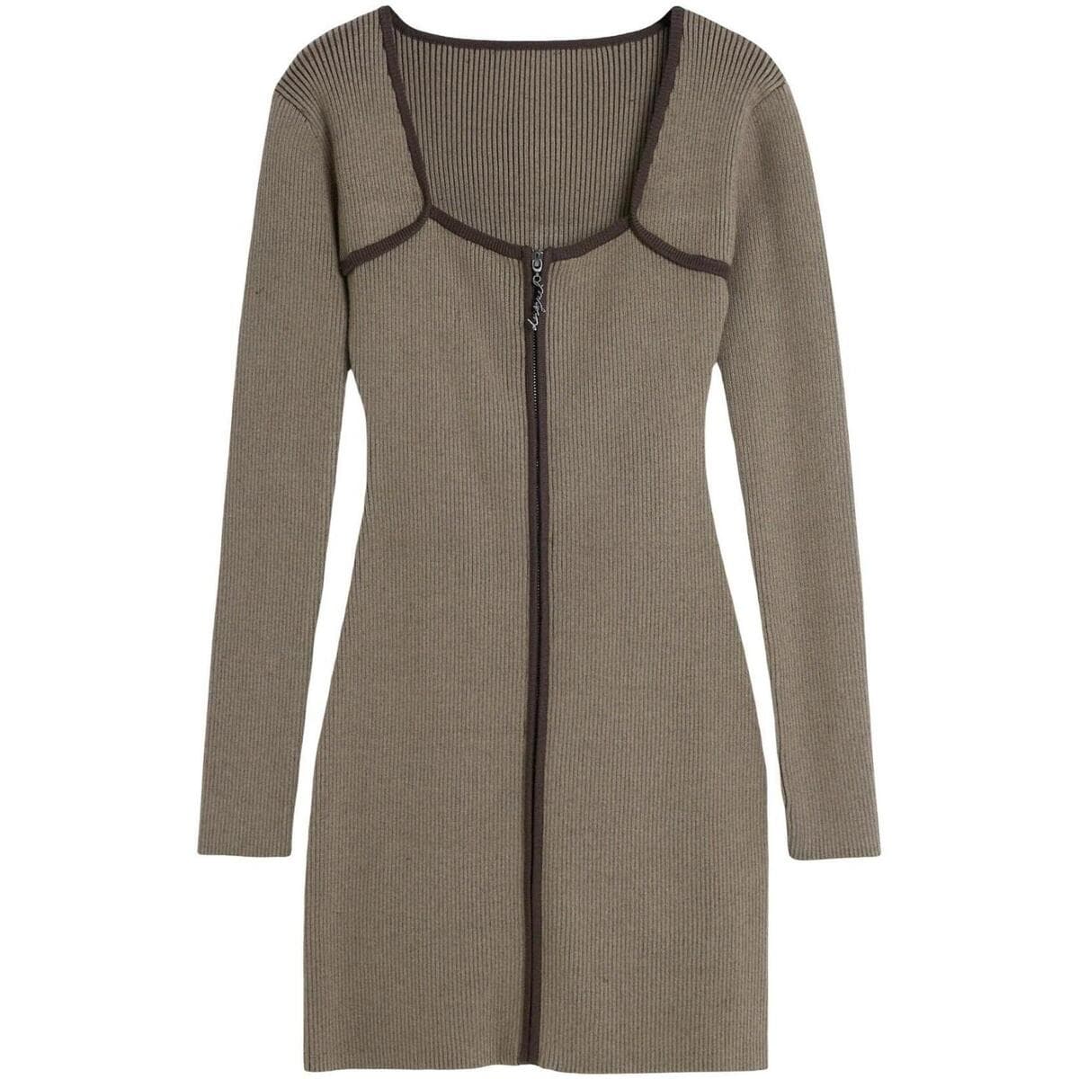 Κοντά Φορέματα Desigual REPRIS_VEST_KIRKWALL 26SWVFX2