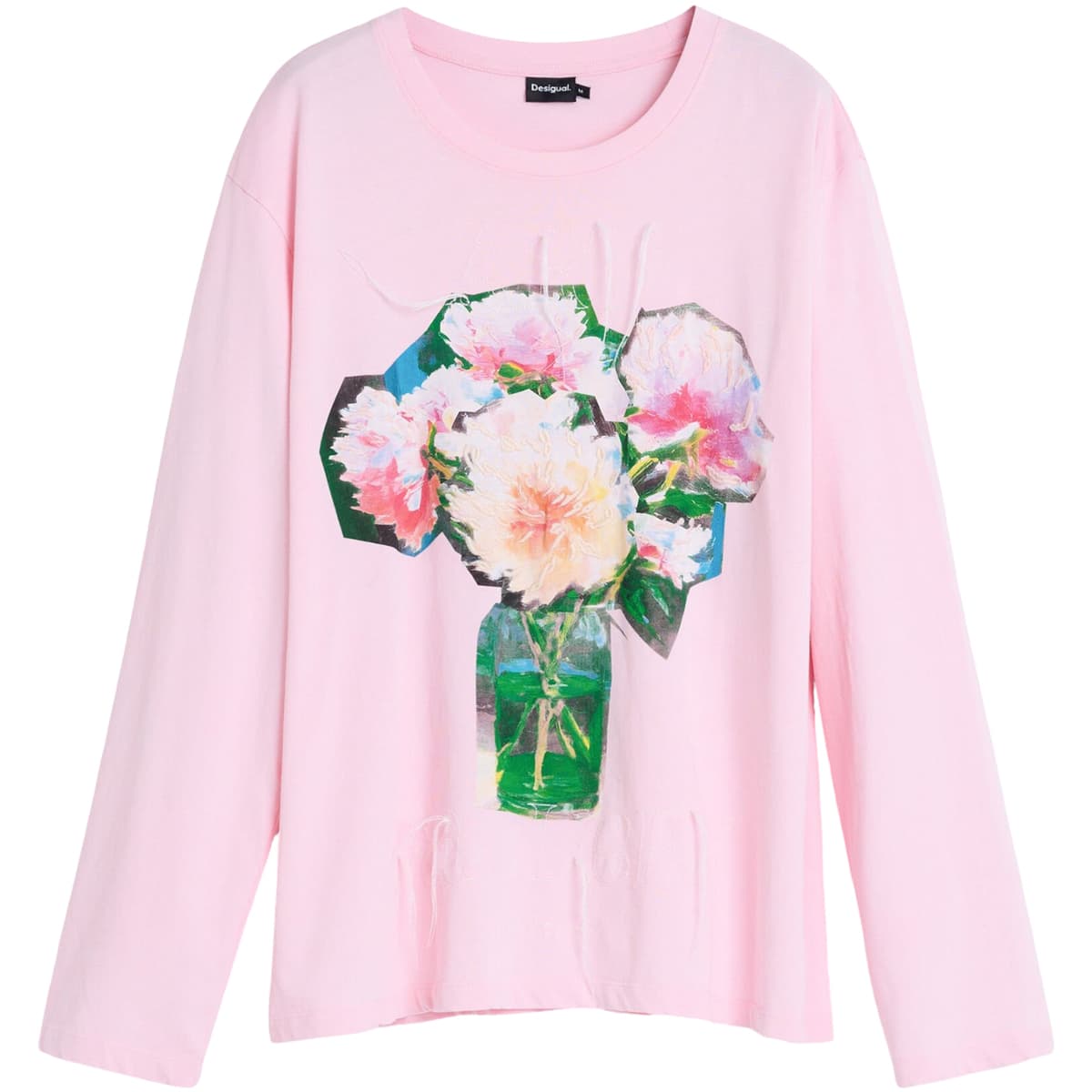 Μπλουζάκια με μακριά μανίκια Desigual REPRIS_TS_ABROATH 26SWTKX4