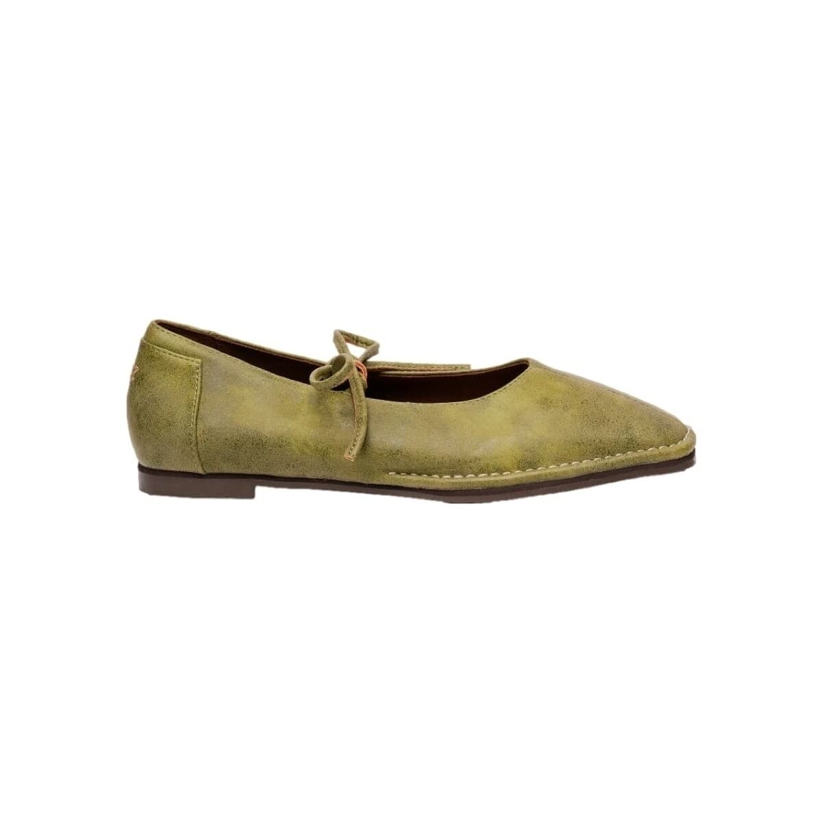 Μπαλαρίνες Paez Tulipa Microfiber Napa W - Sycamore Green
