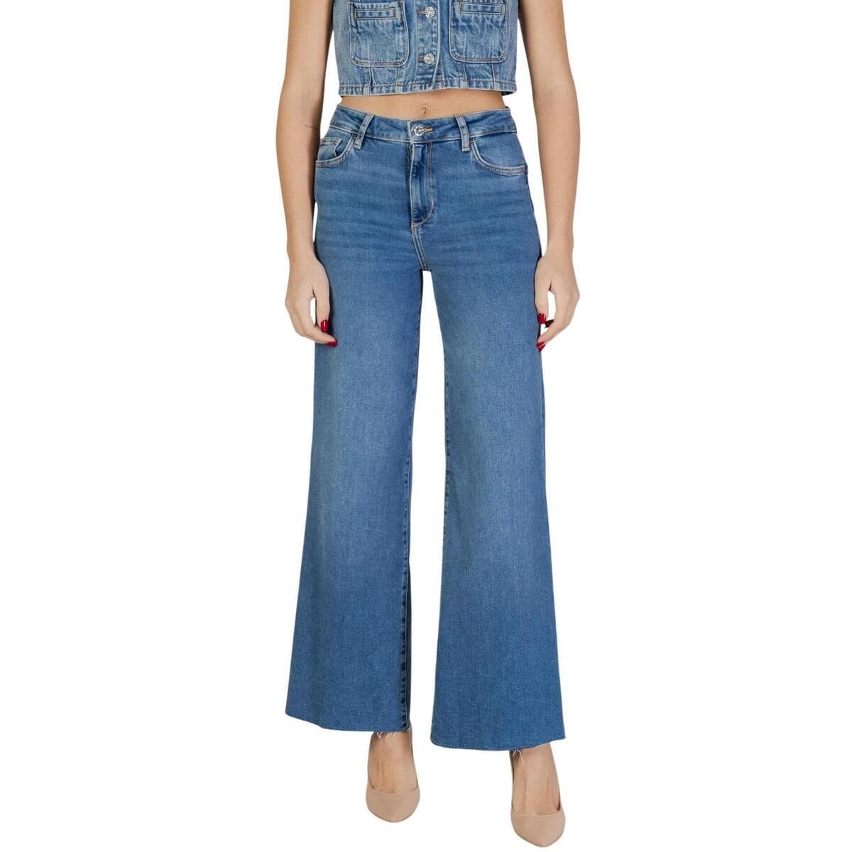 φαρδιά / καμπάνα Liu Jo B.UP FLARE H.W. UA6234 D0310