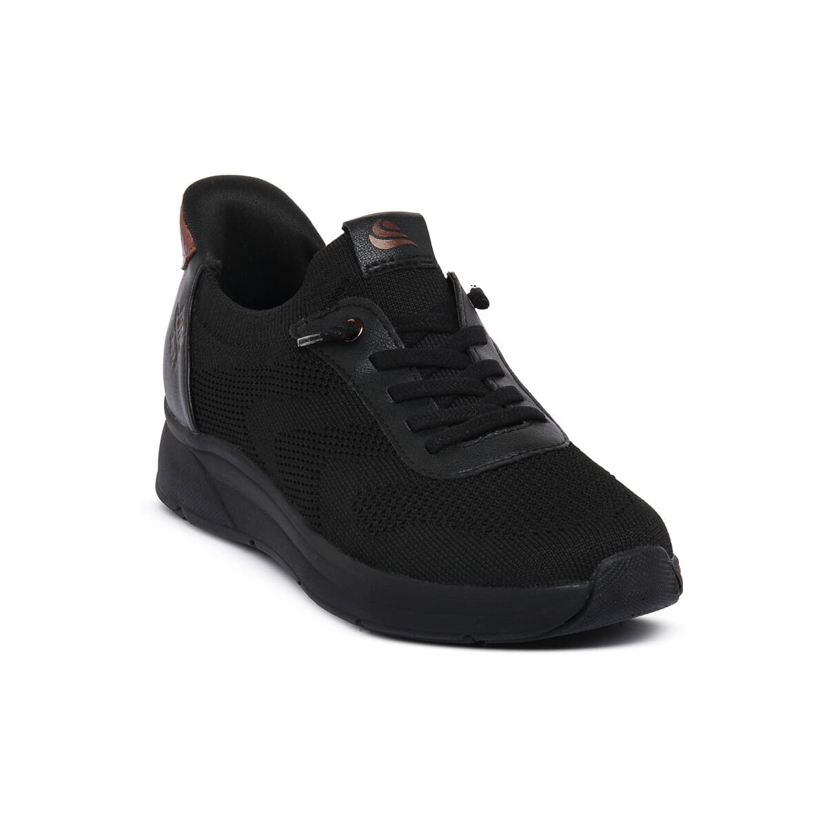 Xαμηλά Sneakers Jana SOFTLINE BLACK