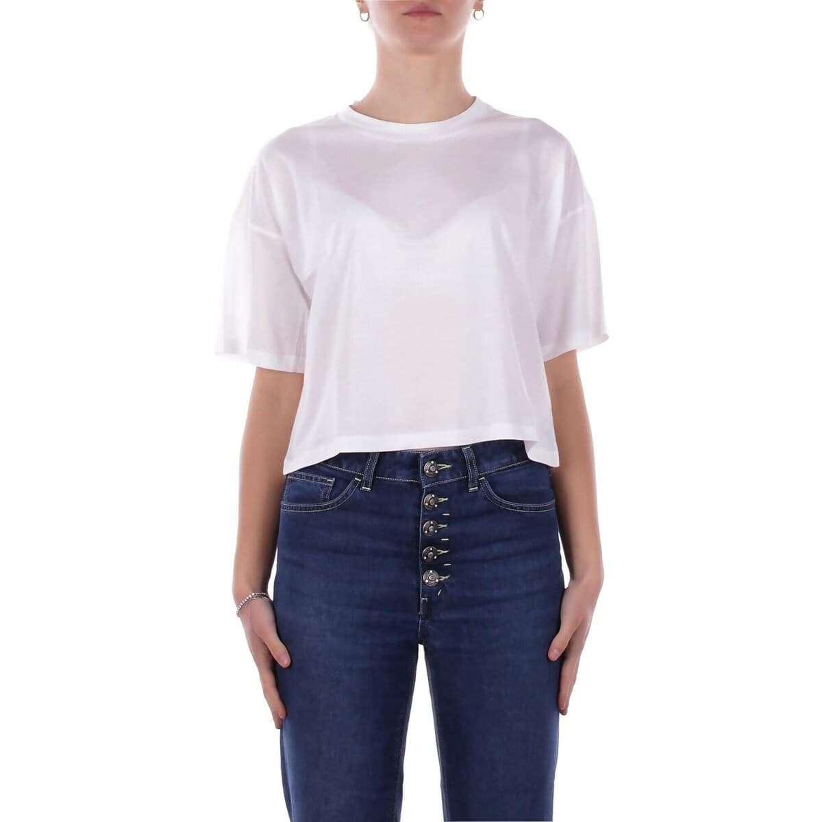 T-shirt με κοντά μανίκια Dondup DS077JF0350D