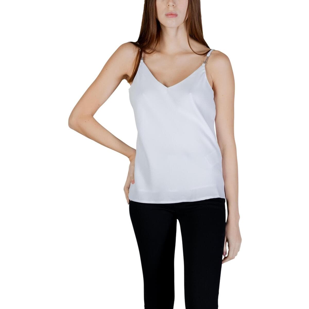 Αμάνικα/T-shirts χωρίς μανίκια Guess NEW SL CAROLINE LOGO TANK W6GH30 W1845