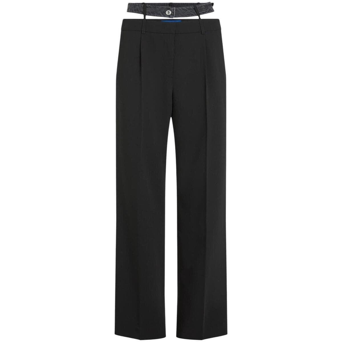 Παντελόνια κοστουμιού Karl Lagerfeld KLJ Mixed Material Pant B1W10085