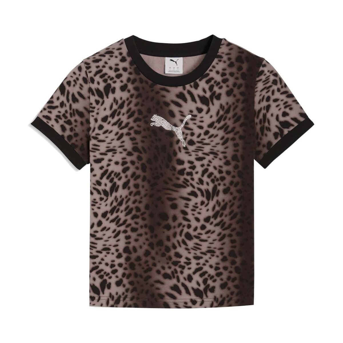 T-shirt με κοντά μανίκια Puma ESS GRAPHICS LEO LUXE