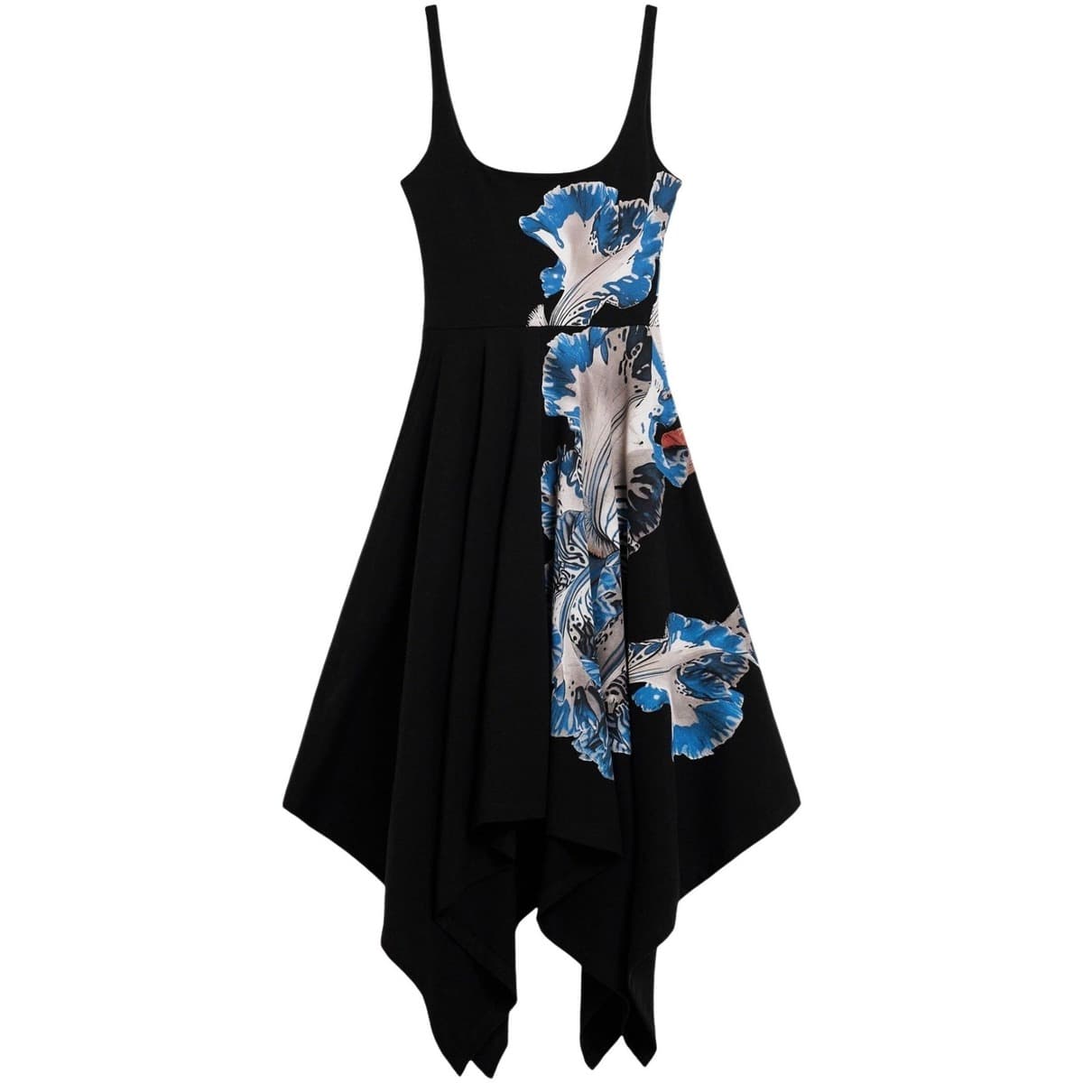 Μακριά Φορέματα Desigual VEST_ORCHID_LACROIX 26SWVK44