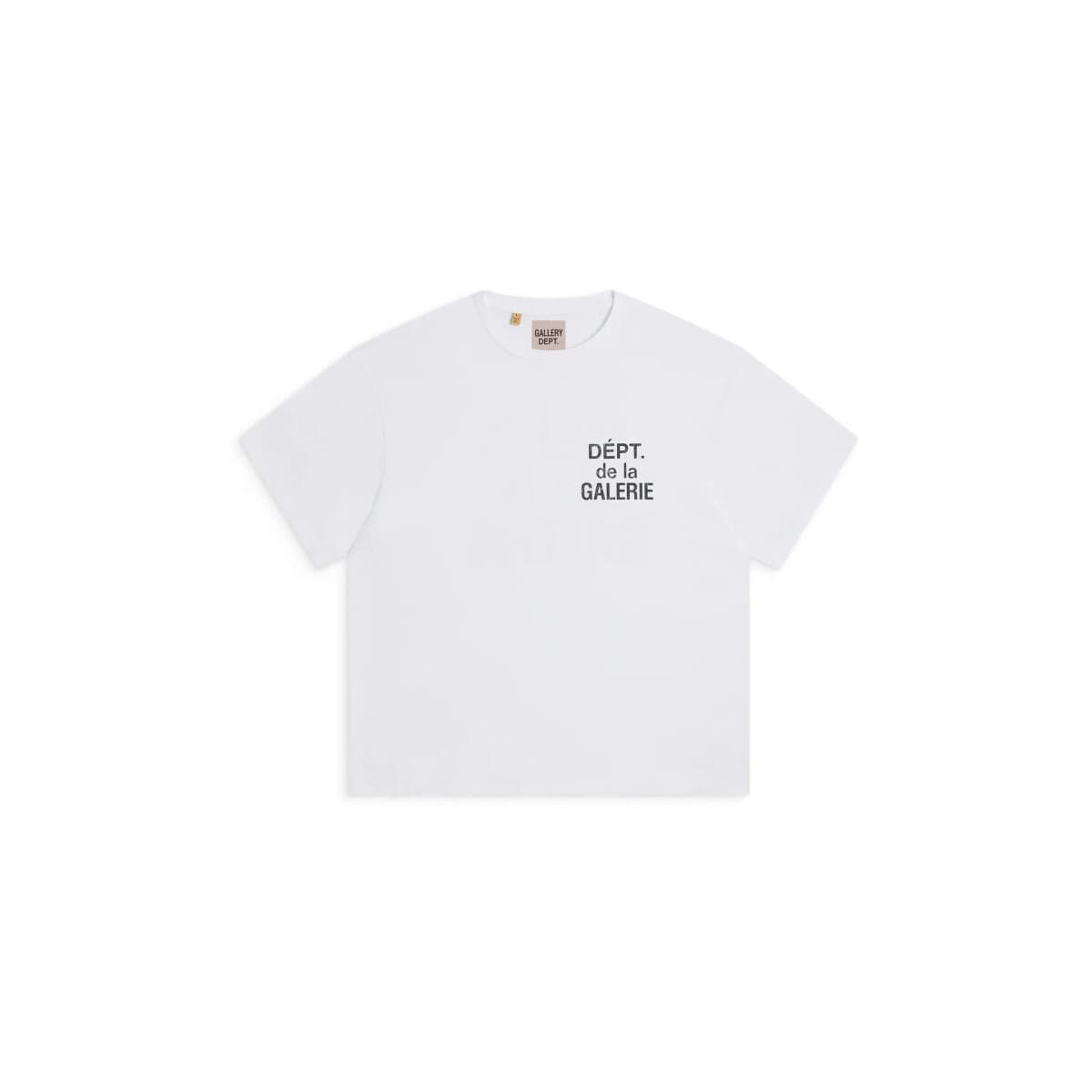 T-shirt με κοντά μανίκια gallery dept FRENCH TEE WHITE