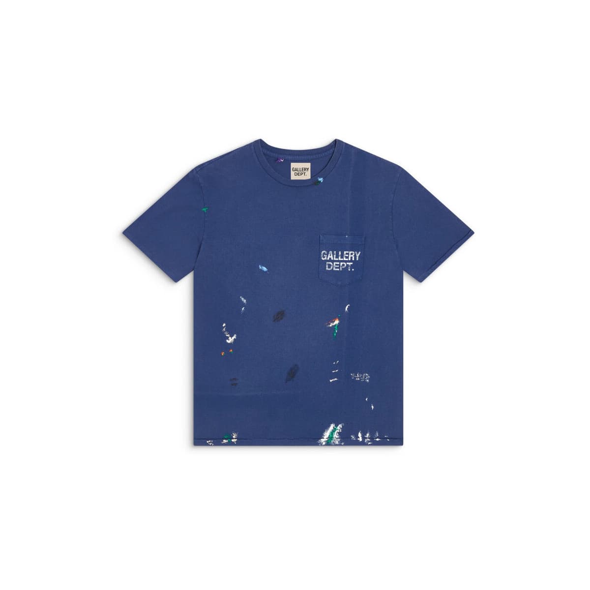 T-shirt με κοντά μανίκια gallery dept T-SHIRT SOUVENIR TEE NAVY BLUE