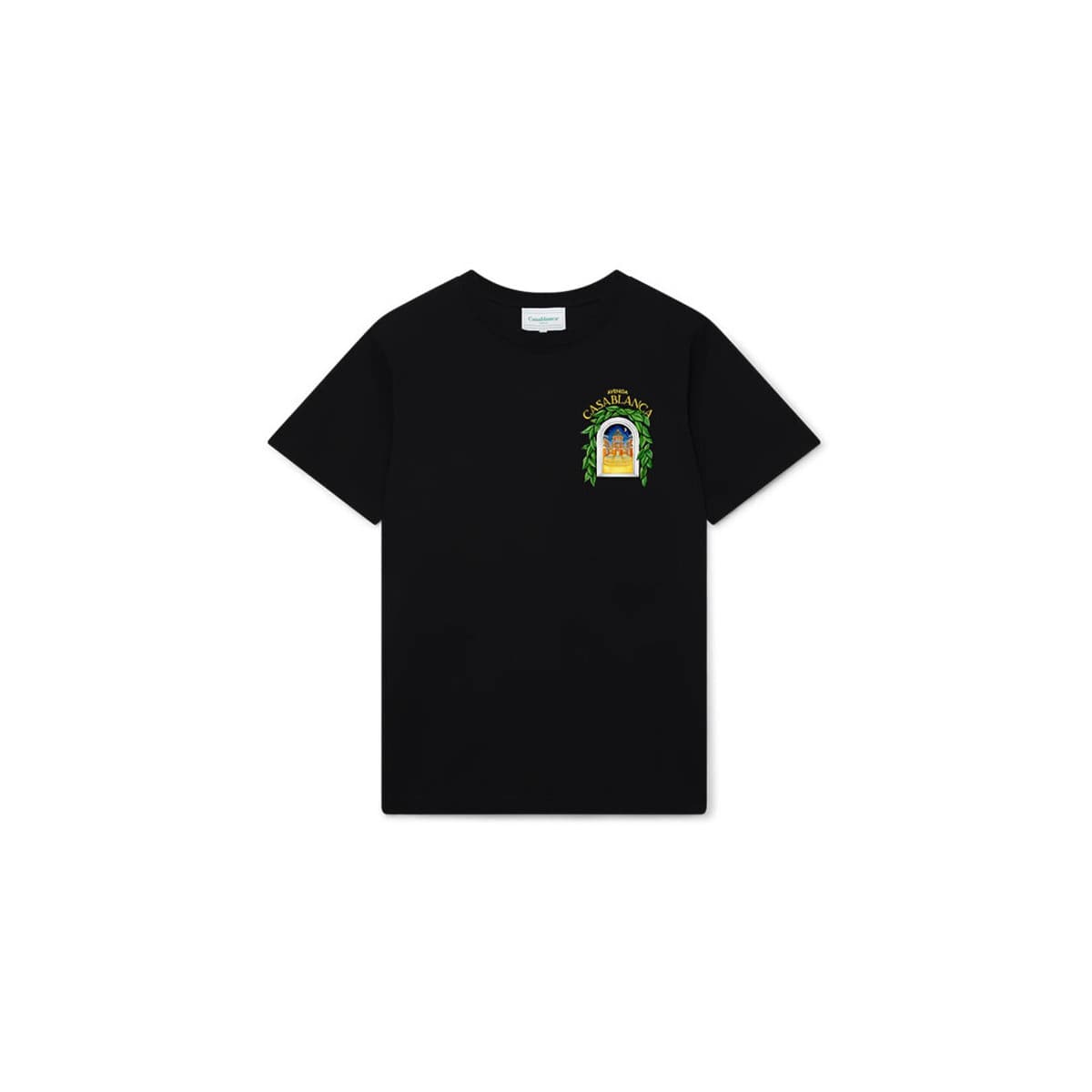 T-shirts & Polos Casablanca T-SHIRT AVENIDA BLACK