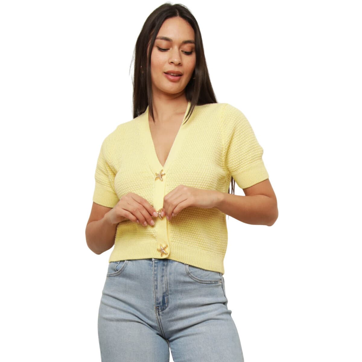 Μπουφάν / Ζακέτες La Modeuse 77419_P183443