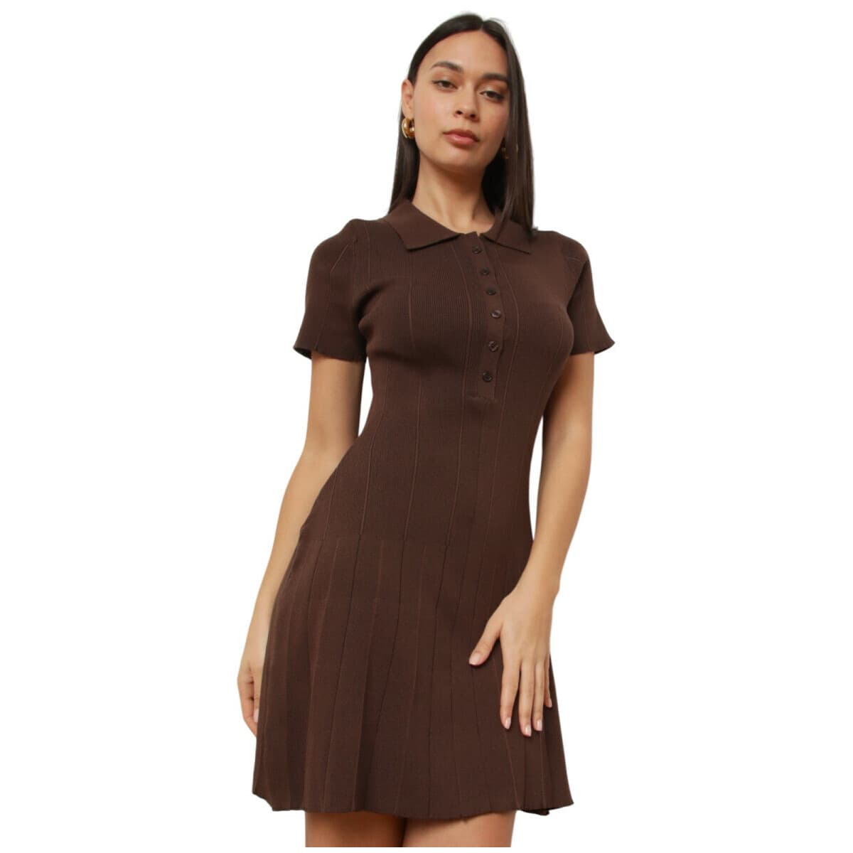 Κοντά Φορέματα La Modeuse 77436_P183478