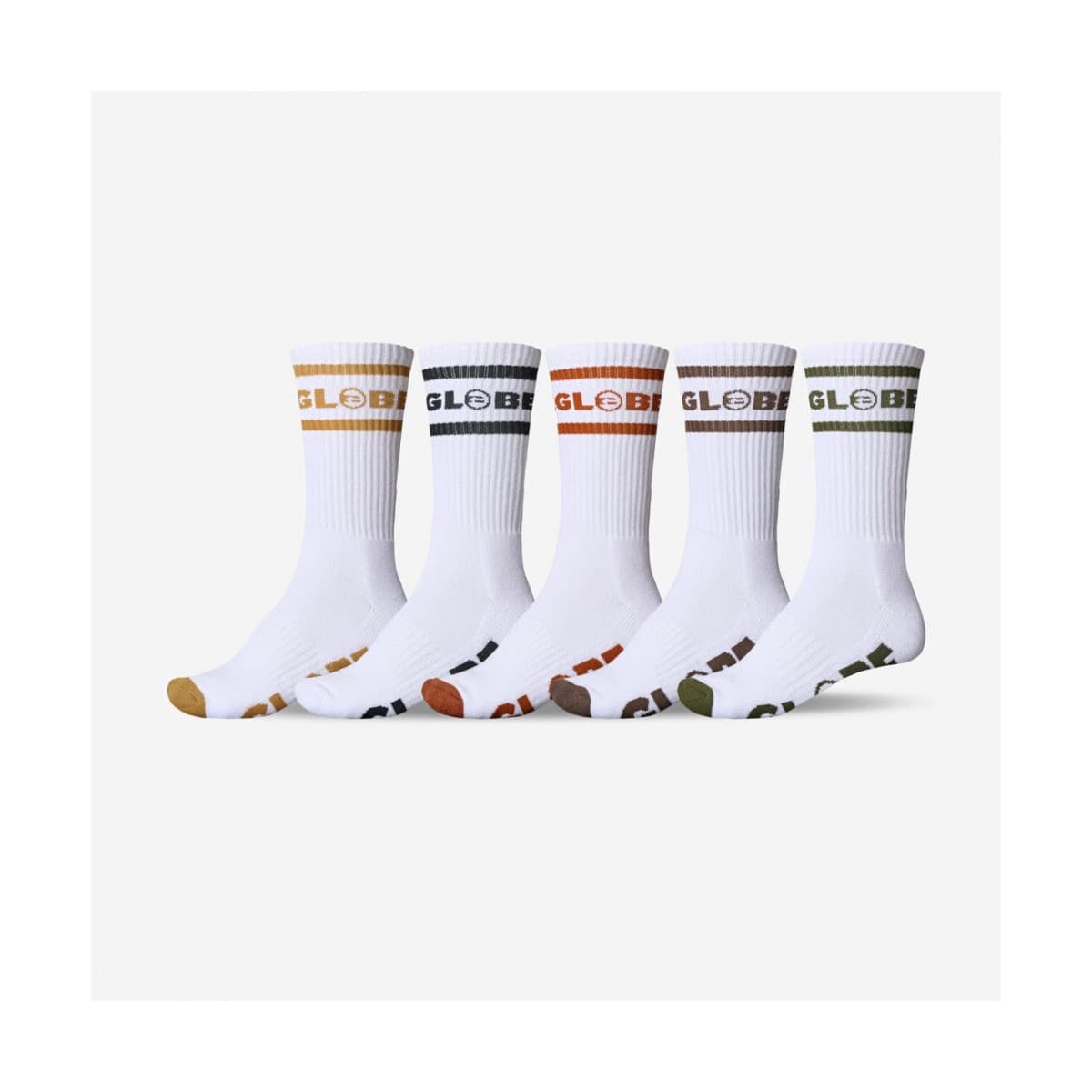 Κάλτσες Globe Tilt hi crew sock 5 pack