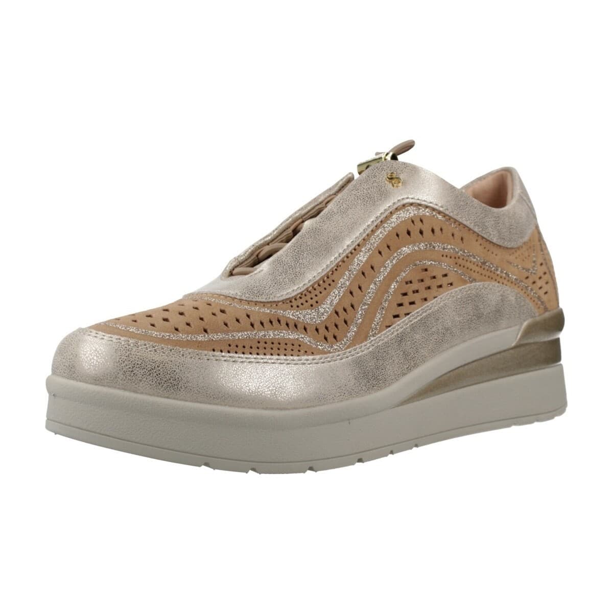 Xαμηλά Sneakers Stonefly CREAM 38 S. LAMINATED/VELOU