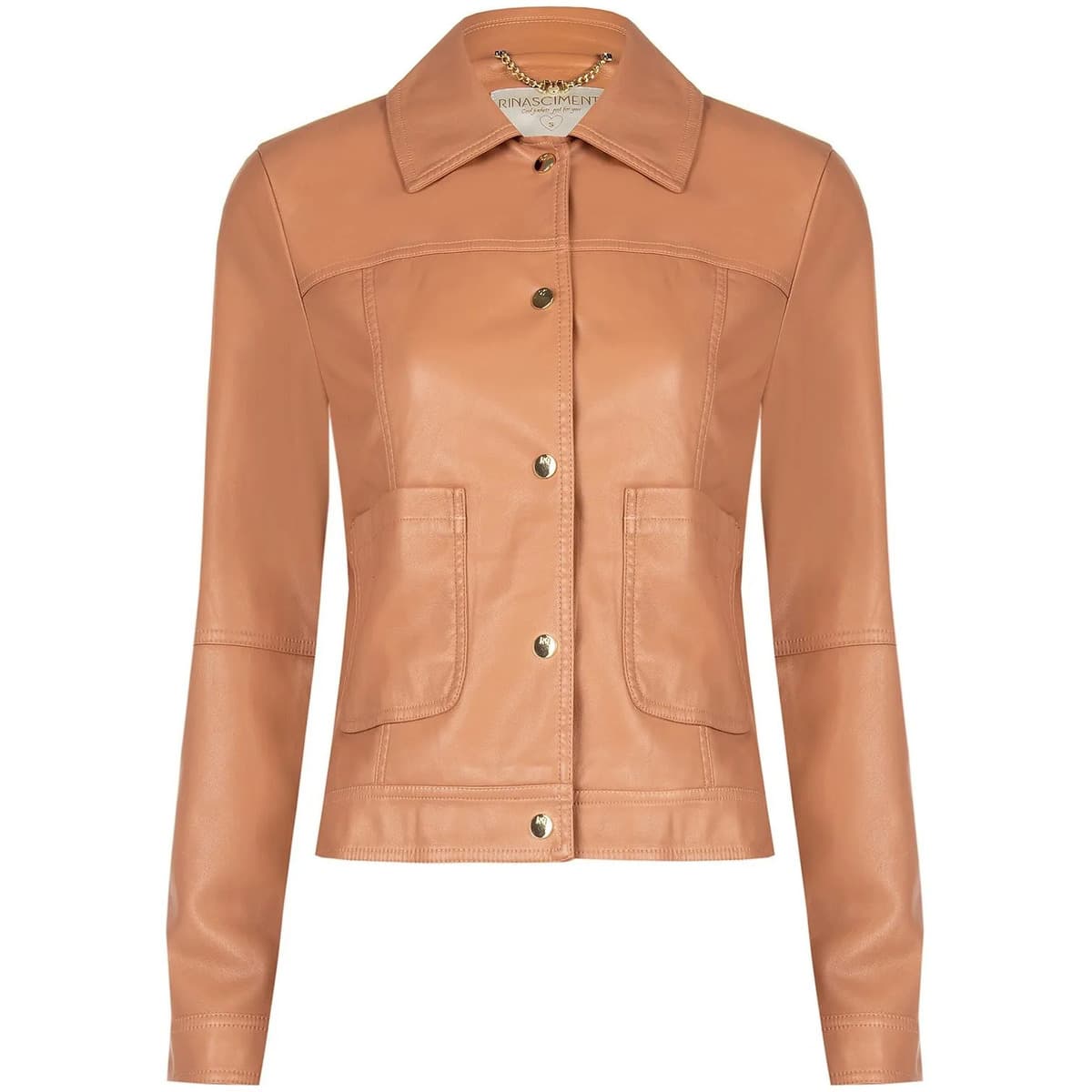 Δερμάτινο Μπουφάν Rinascimento CFC0124663003