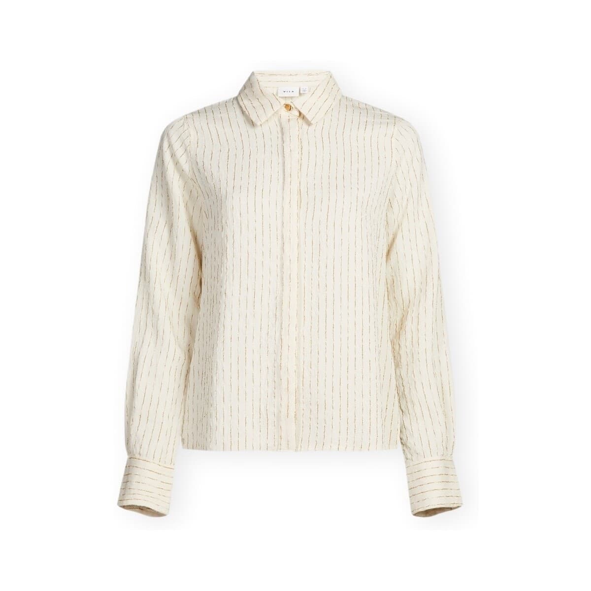Πουκάμισα Vila Addie Shirt - Birch/Tapenade