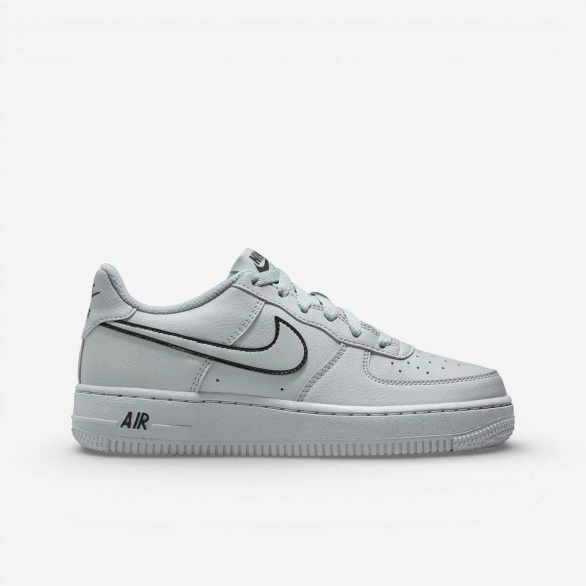 Xαμηλά Sneakers Nike Air Force 1 Light Smoke Grey Black (GS)