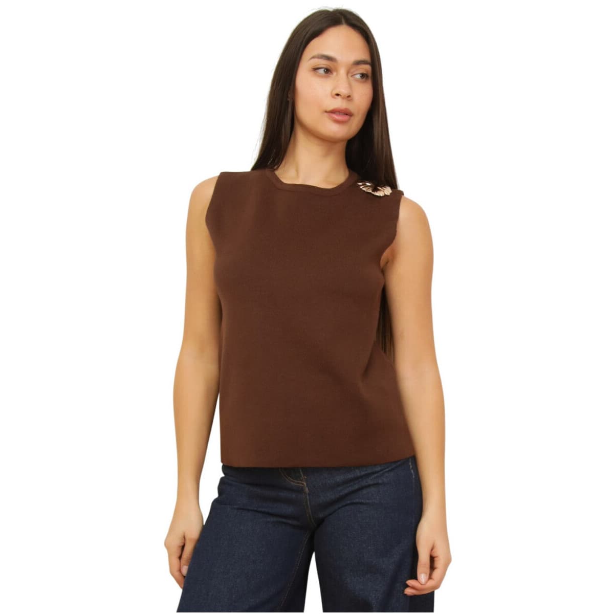 Αμάνικα/T-shirts χωρίς μανίκια La Modeuse 77526_P183793